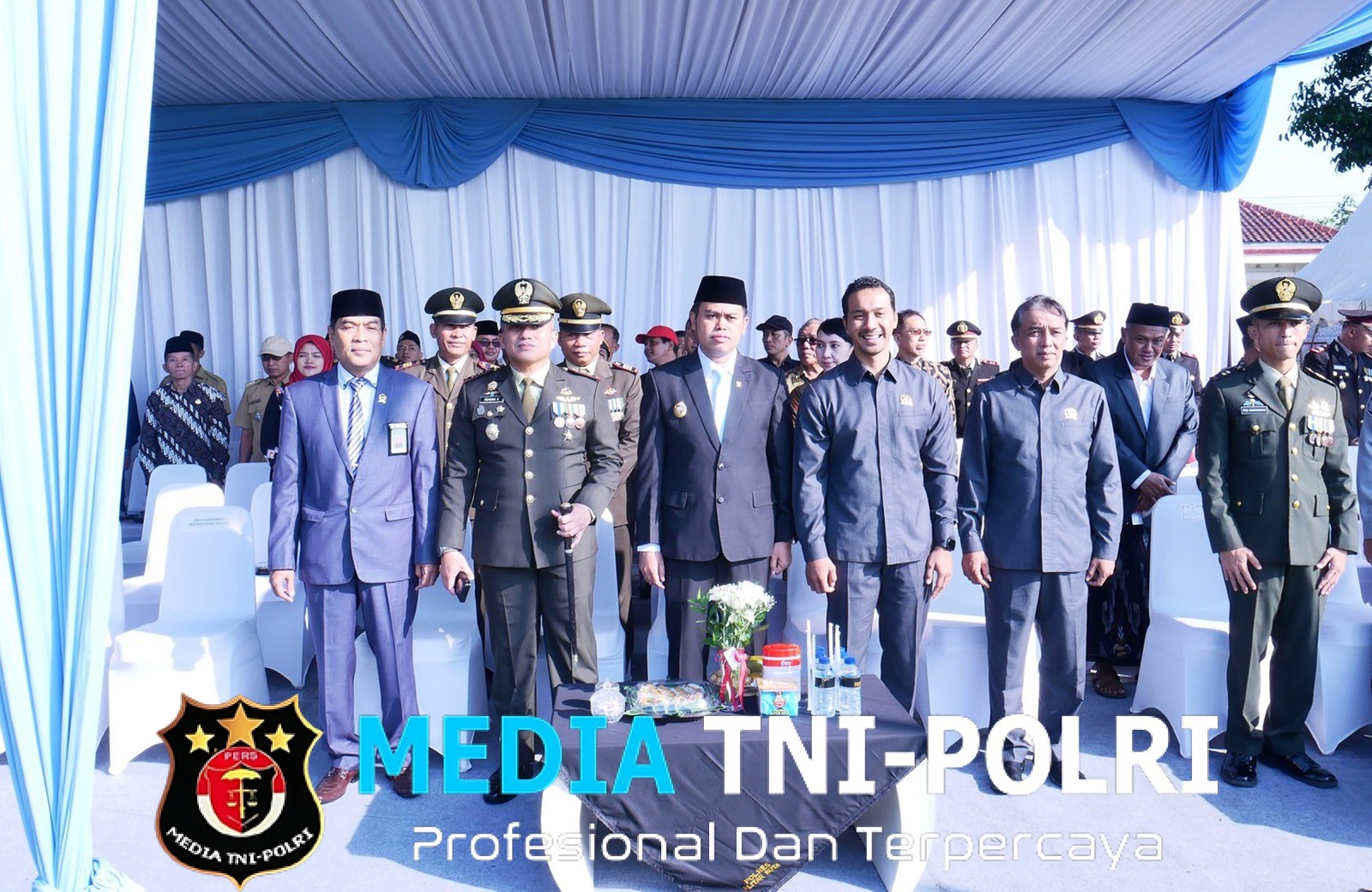 Forkopimda Blitar Raya Hadiri Upacara Hari Bhayangkara ke-79 “Polri Untuk Masyarakat”, Wujud Sinergi Dan Pengabdian