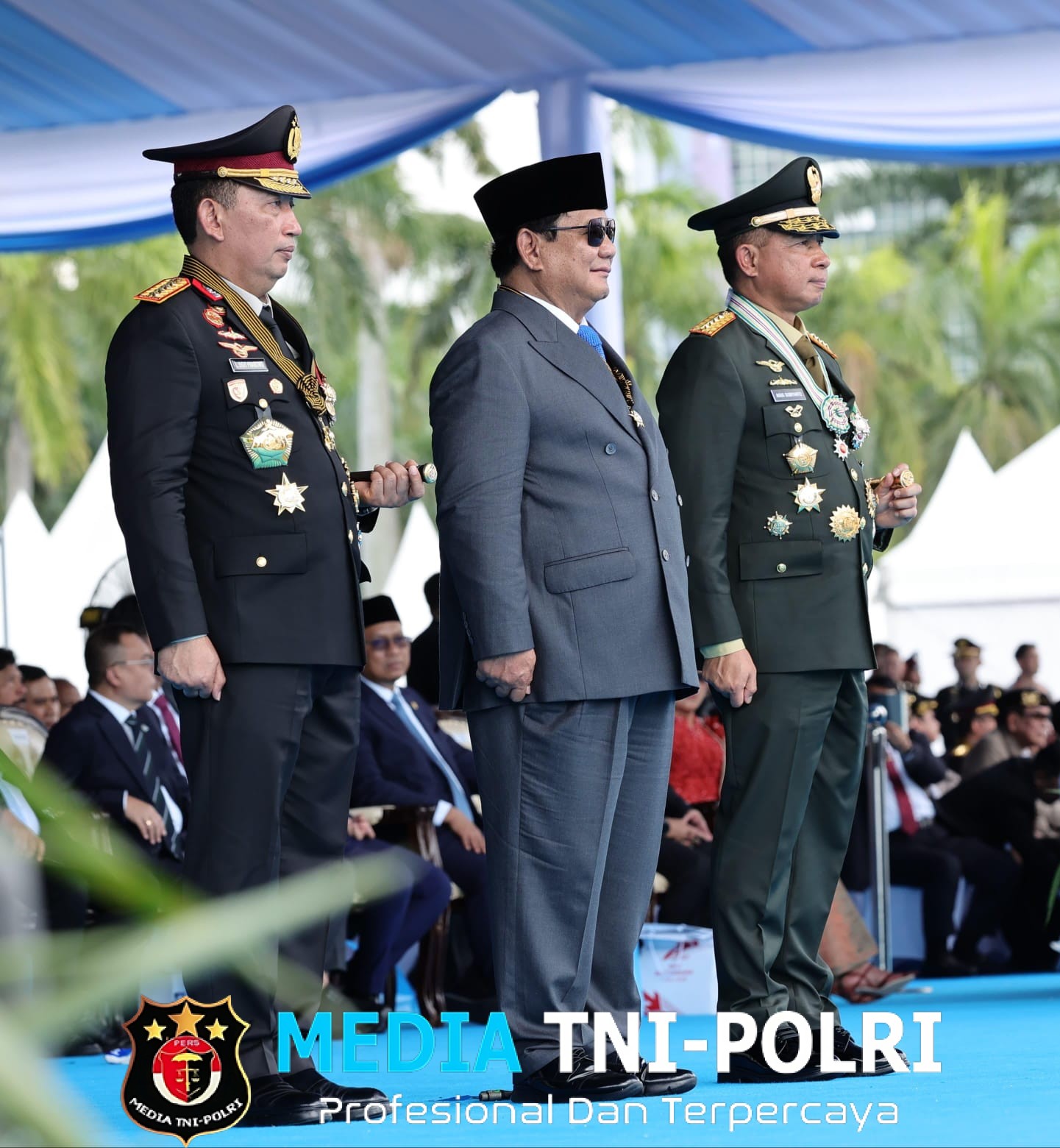 Prabowo Apresiasi Polri Bantu Peningkatan Produksi Pangan Nasional