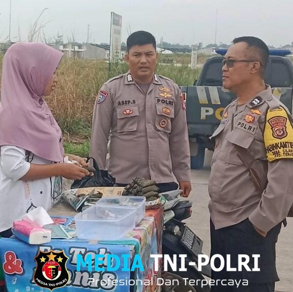Bhabinkamtibmas Desa Cilaku Polsek Tenjo Sambangi Warga dan Sampaikan Himbauan Kamtibmas