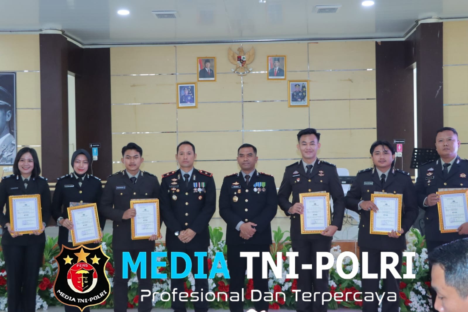 Raih Prestasi Olahraga, Atlet Polres Tanggamus dan Pelatih Diganjar Penghargaan Kapolres