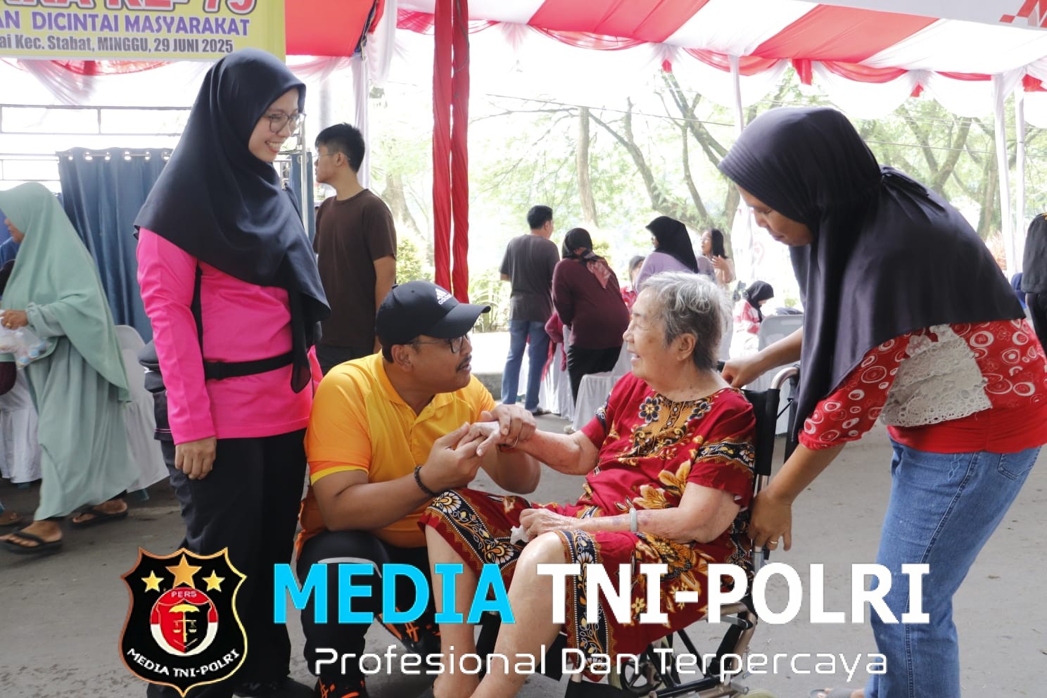 Peringati HUT Bhayangkara ke-79, Polres Langkat Gelar Bayangkara Sport Day