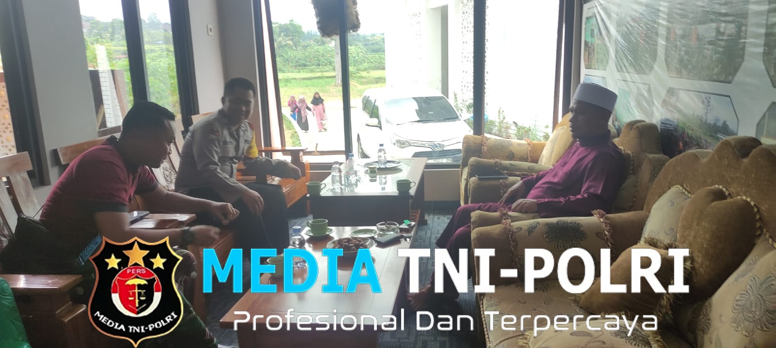 Antisipasi TPPO Bhabinkamtibmas Polsek Ciawi Polres Bogor Sambangi Warga Desa Bojongmurni, Sampaikan Pesan Kamtibmas 