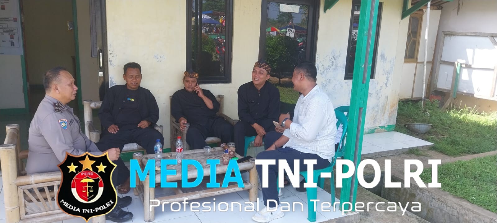 Giat Sambang Warga Bhabinkamtibmas Desa Mekarsari Polsek Rumpin Sampaikan Himbauan Kamtibmas