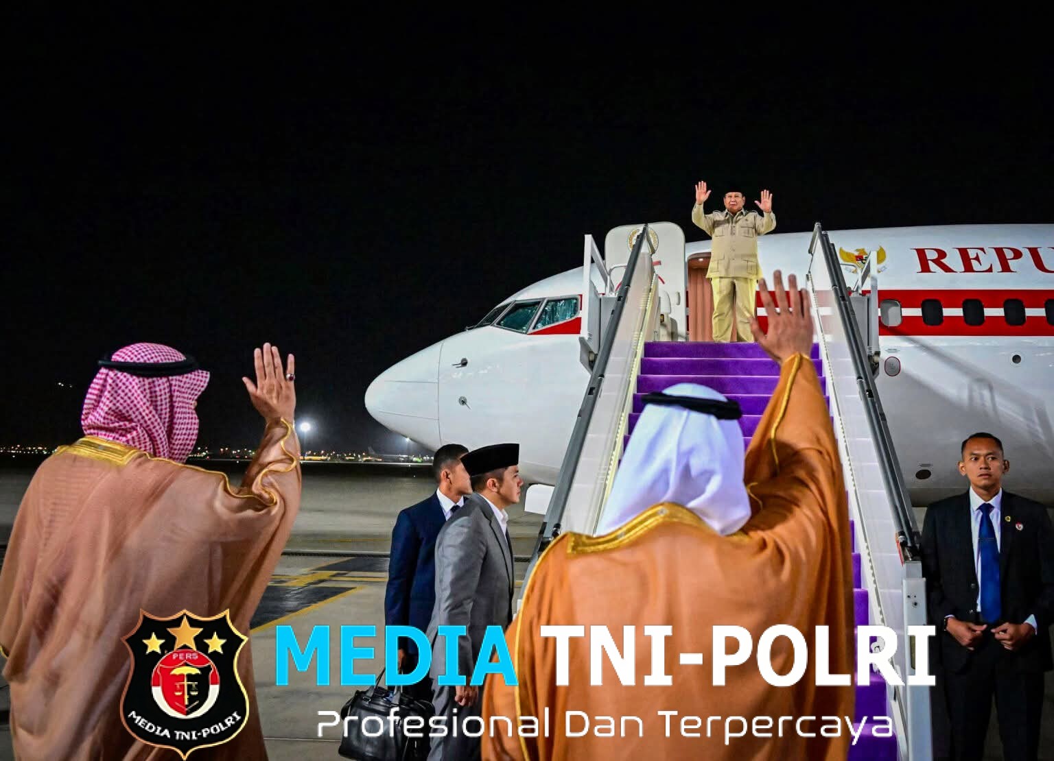 Usai Kunjungan Kenegaraan, Presiden Prabowo Tinggalkan Arab Saudi untuk Lanjutkan Lawatan ke Negara Berikutnya