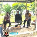 Jum’at Curhat Kapolsek Dramaga  Dengarkan Langsung Aduan Keluh Kesah Tukang Ojek Kampus IPB Dramaga Terkait Harkamtibmas