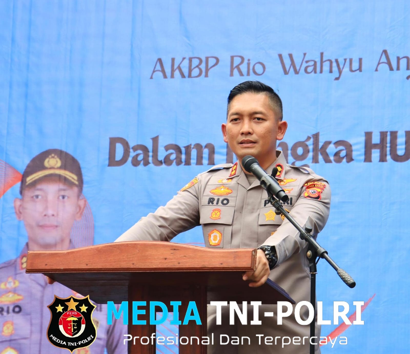 Kapolres Bogor Resmikan Bedah Rumah Warga dalam Rangka HUT Bhayangkara ke-79