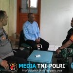 Sinergitas TNI-Polri, Bhabinkamtibmas dan Babinsa Sambangi Warga Desa Tugu Selatan Berikan Edukasi Kamtibmas