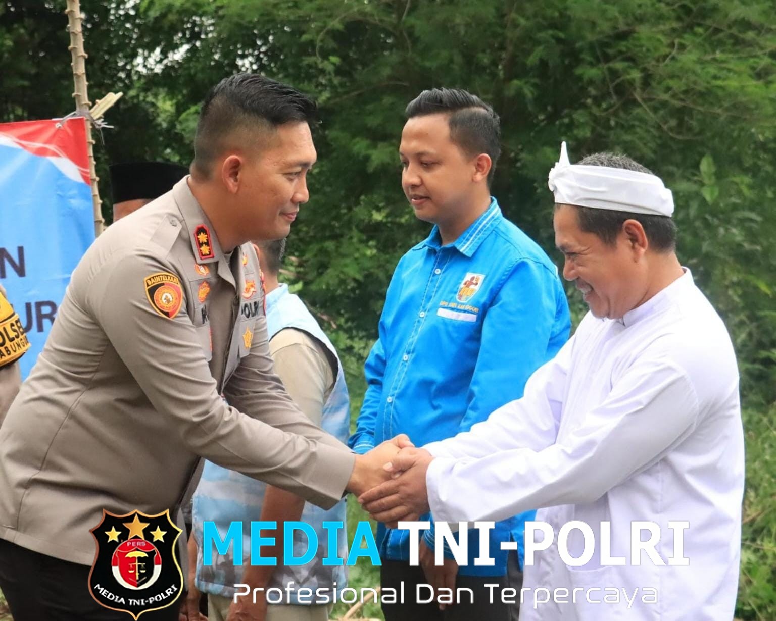 Kapolres Bogor AKBP Rio Wahyu Anggoro, S.H., S.I.K., M.H. Melaksanakan Peninjauan Lokasi Pembangunan Kantor Baru Polsek Rancabungur