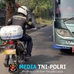 Satlantas Polres Bogor Laksanakan Pengawalan Darurat Ibu Hamil Di Tengah Pelaksanaan One Way
