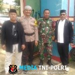 Sinergitas TNI-Polri, Bhabinkamtibmas dan Babinsa Sambangi Warga Desa Ciadeg Sampaikan Pesan Kamtibmas dan Edukasi TPPO