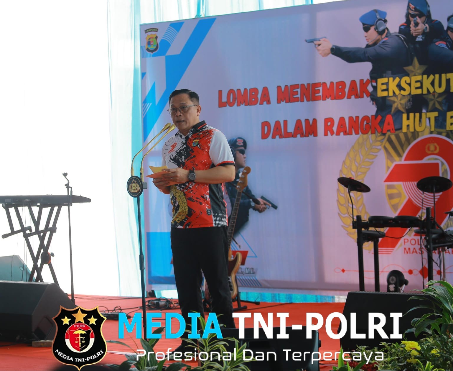 Kapolda Lampung Gelar Lomba Menembak dalam Rangka Hari Bhayangkara ke-79, Wujud Sinergi dan Solidaritas
