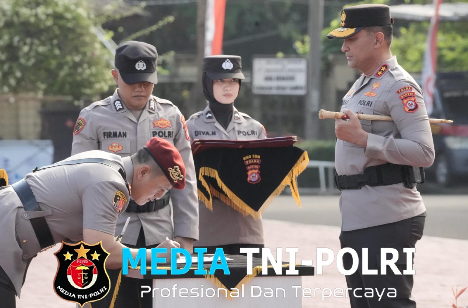 Tongkat Komando Polresta Tangerang Resmi Diserahterimakan