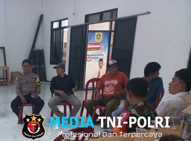 Anggota Polsek Citeureup mengikuti Rapat Koordinasi Cegah dan Tangani Bencana Alam