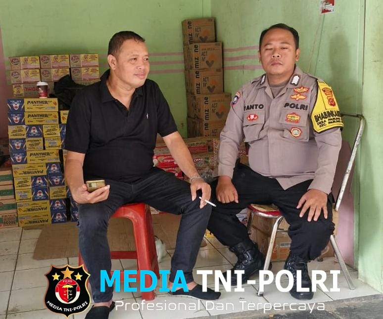 Bhabinkamtibmas Polsek Parungpanjang Sambangi Warga Desa Parungpanjang, Berikan Himbauan Kamtibmas