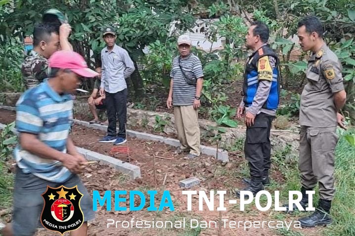 Sinergitas TNI-Polri, Bhabinkamtibmas dan Babinsa Desa Cikuda Berikan Imbauan Kamtibmas kepada Warga Binaan