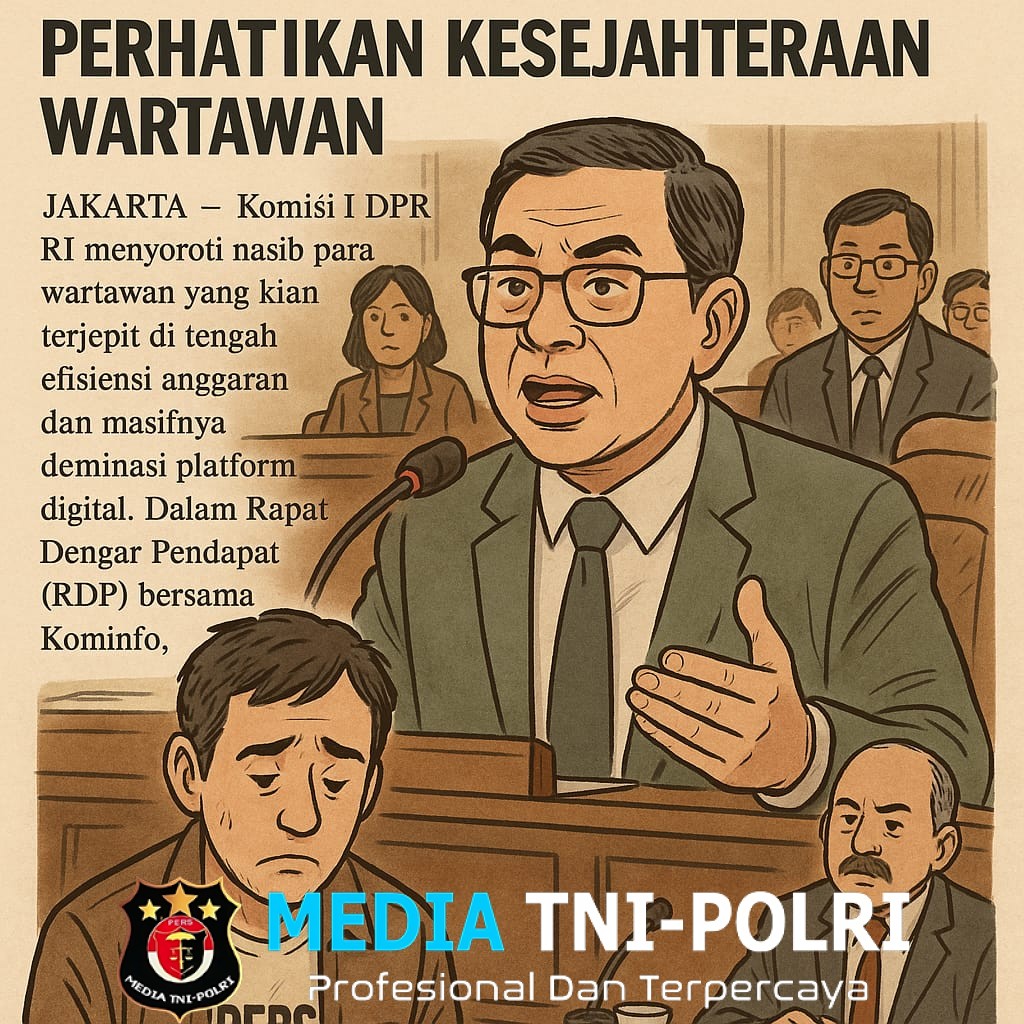 Komisi I DPR RI Desak Pemerintah Perhatikan Kesejahteraan Wartawan