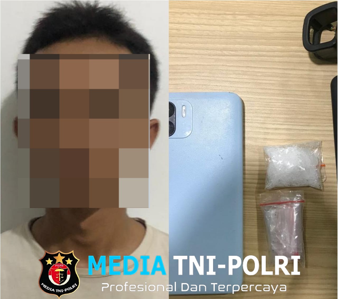 Unit 3 Satresnarkoba Bekuk Pria Pembawa Sabu, Siap Edar di Tangerang dan Jakarta Barat