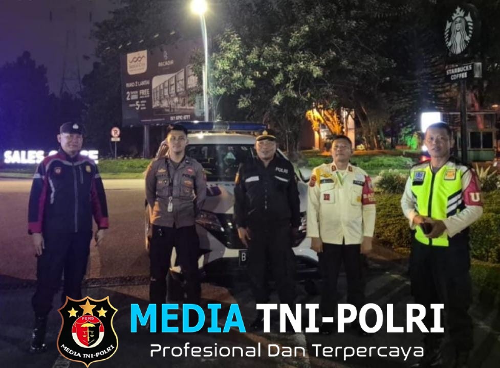 Antisipasi C3 dan Balap Liar, Polsek Babakan Madang Gencarkan Patroli KRYD Malam Hari