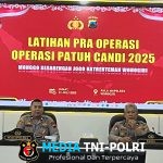 Polres Wonogiri Ikuti Latihan Pra Operasi Patuh Candi 2025 Lewat Zoom Meeting