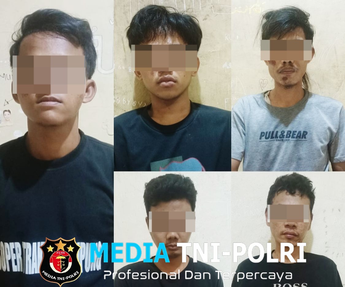 Tekab 308 Presisi Polsek Rumbia Ungkap Kasus Curat dan Penadahan, Lima Tersangka Diamankan!
