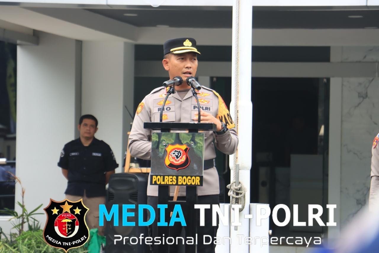 Kapolres Bogor Pimpin Apel Gelar Pasukan Operasi Patuh Lodaya 2025