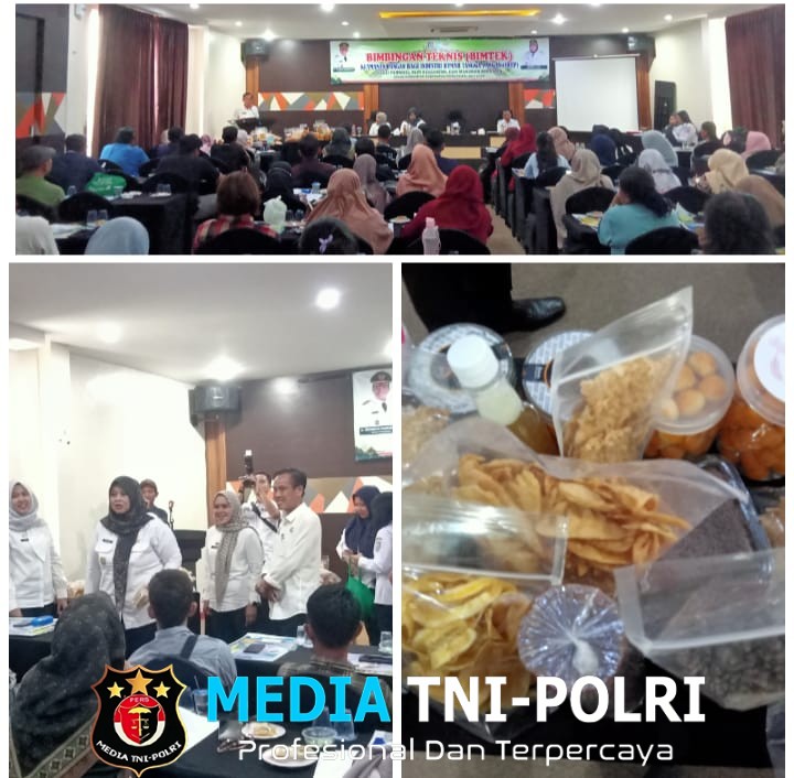 Pelaku Industri Rumah Tangga Pangan di Pringsewu Ikuti Bimtek Keamanan Pangan