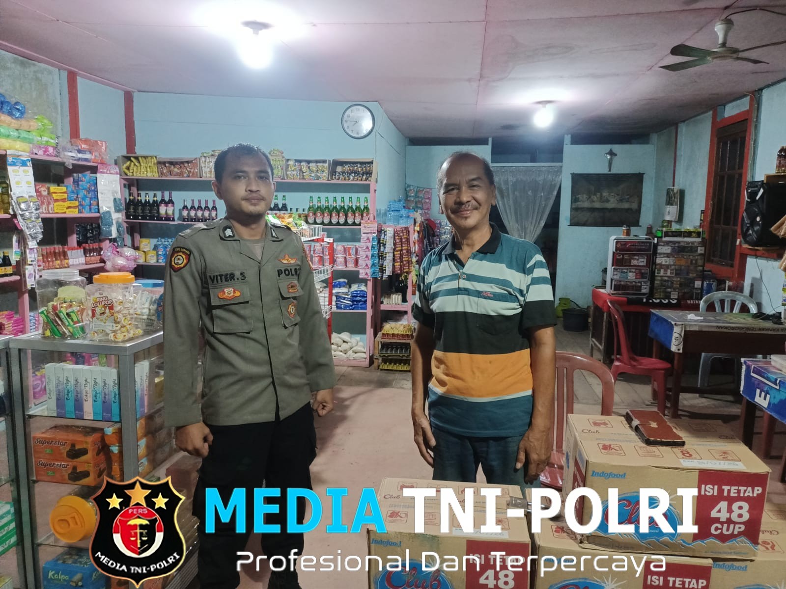 Polsek Menjalin Intensifkan Patroli Malam, Antisipasi Tindak Kejahatan dan Gangguan Kamtibmas