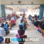 Ps. Kanit Lantas Polsek Mandor Tekankan Bahaya Knalpot Brong dan Narkoba kepada Siswa Baru