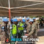 Rotasi Kontingen India, Satgas SEMPU XXV-Q Laksanakan Luggage Check dan Body Search Kepada Personel Indbatt