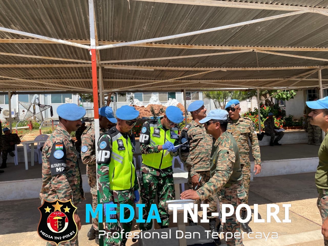 Rotasi Kontingen India, Satgas SEMPU XXV-Q Laksanakan Luggage Check dan Body Search Kepada Personel Indbatt