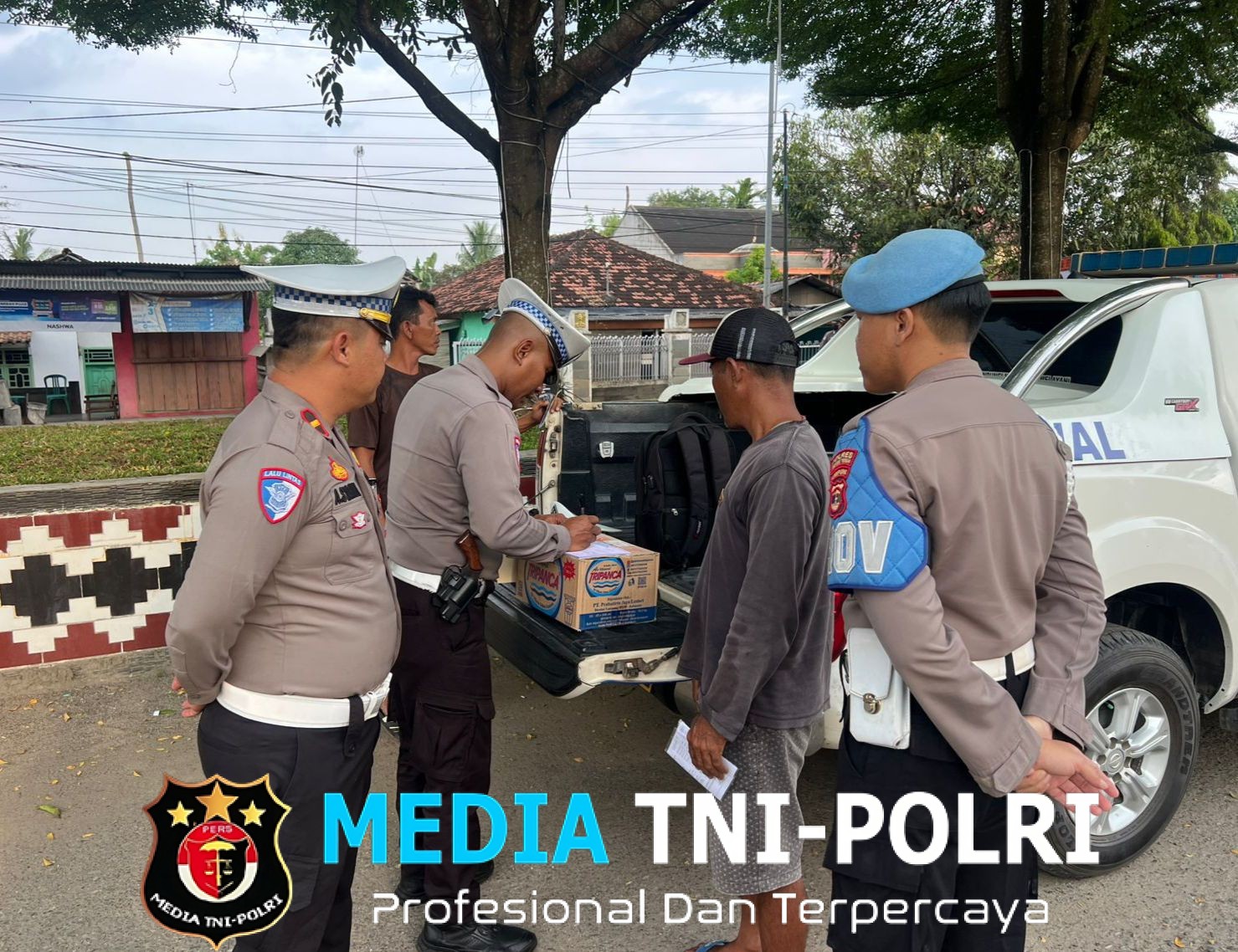 Satlantas Polres Lampung Tengah Tindak 279 Pelanggar pada Hari Ketiga Operasi Patuh Krakatau 2025