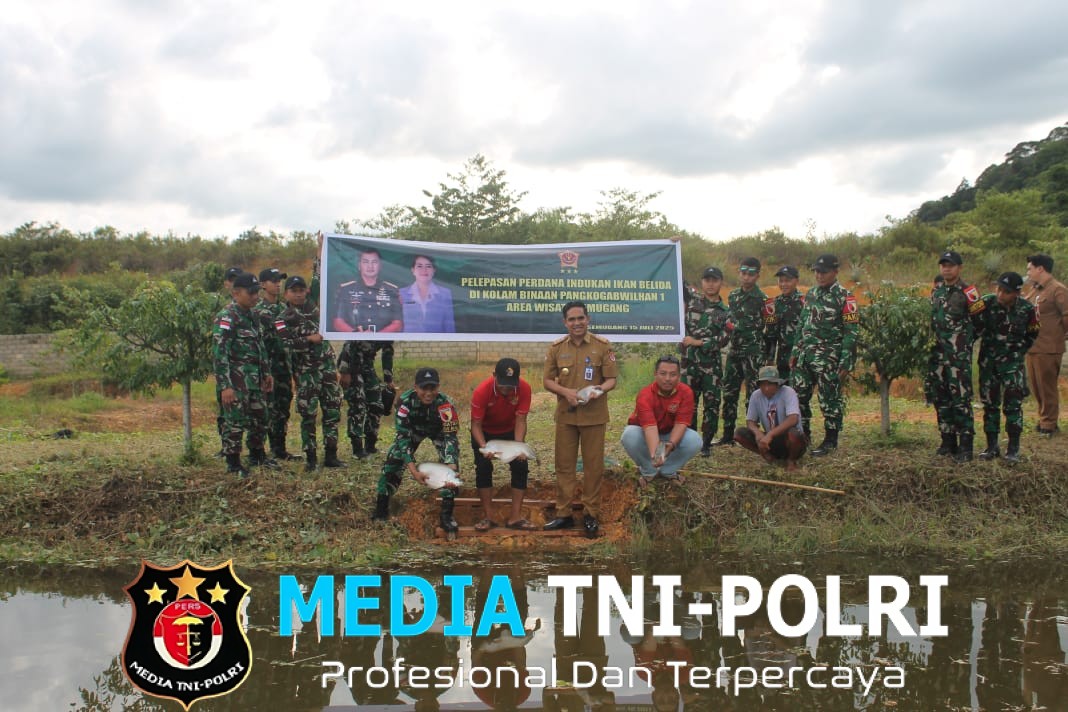 Pelepasan 5000 Benih Bibit Ikan Belida dari Pangkogabwilhan I