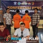 Berkas Lengkap, Dua Tersangka Geng BOM21 Resmi Dilimpahkan Polisi ke Kejaksaan Negeri Pringsewu