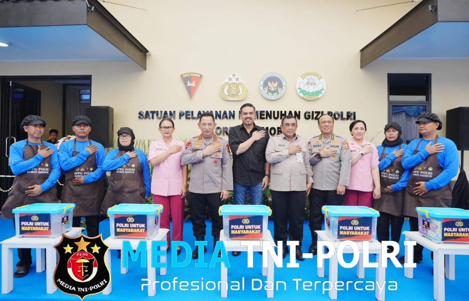 Dukung Program MBG, Kapolri: Tingkatkan SDM Menuju Indonesia Emas 2045