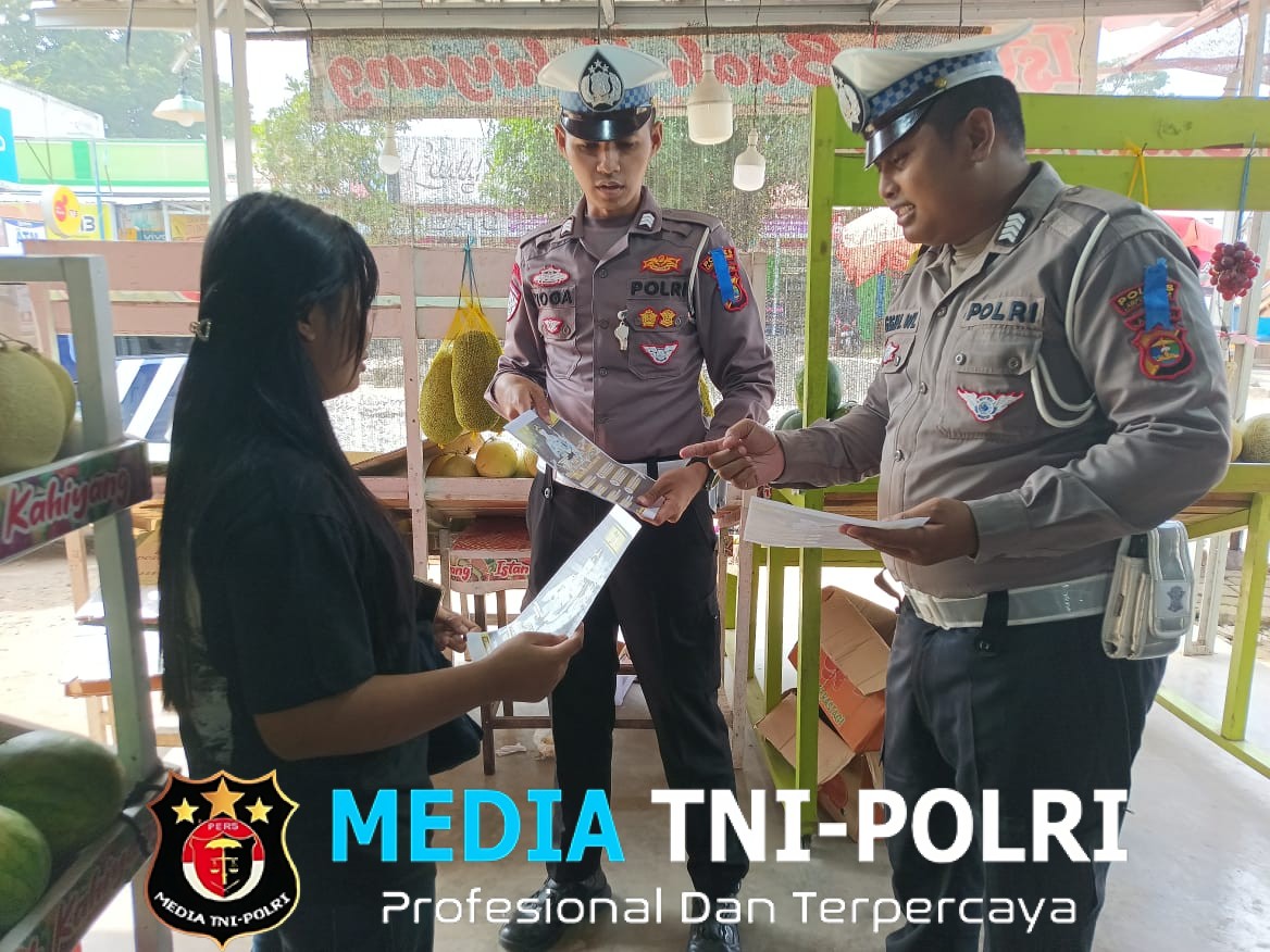 Ops Patuh Krakatau 2025, Polres Lampung Timur Masuk Pasar