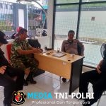 Jaga Kamtibmas, Bhabinkamtibmas Polsek Parung dan Babinsa Beri Imbauan Langsung ke Warga