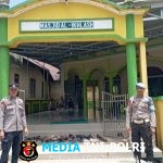 Samapta Polsek Menyuke Lakukan Pengamanan Sholat Pada Hari Jum’at
