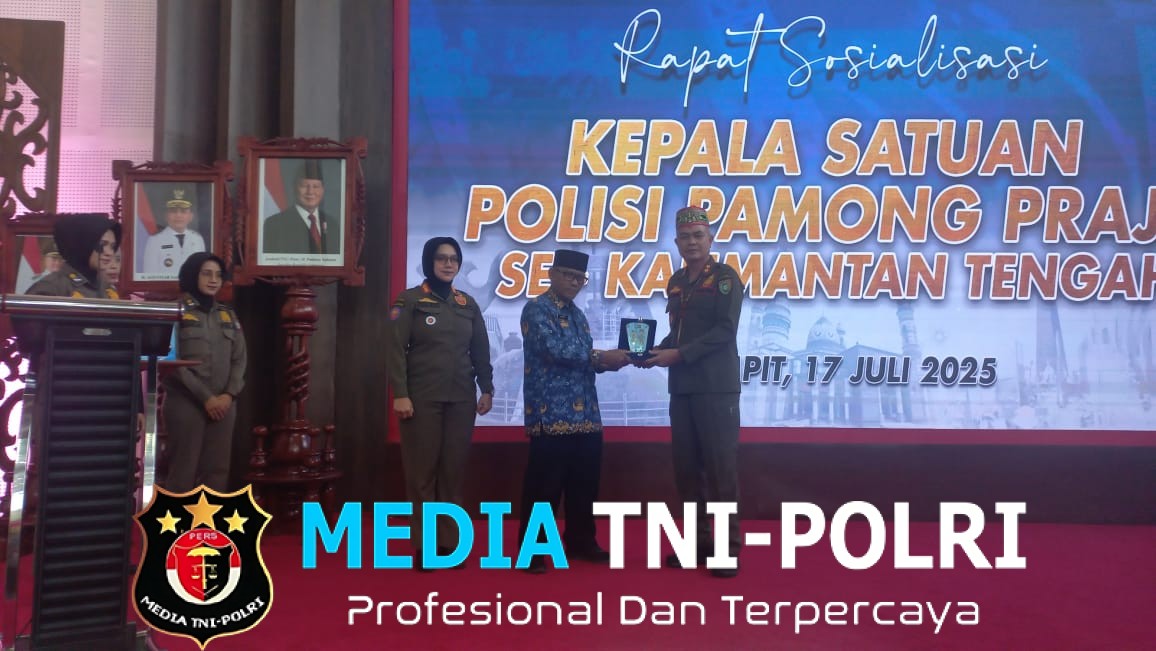 Rapat Koordinasi Kasatpol PP se Provinsi Kalimantan Tengah di Rumah Jabatan Bupati Kotim