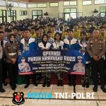 Satlantas Polres Lampung Tengah Gelar Sosialisasi Ops Patuh Krakatau 2025 di SMAN 1 Terbanggi Besar