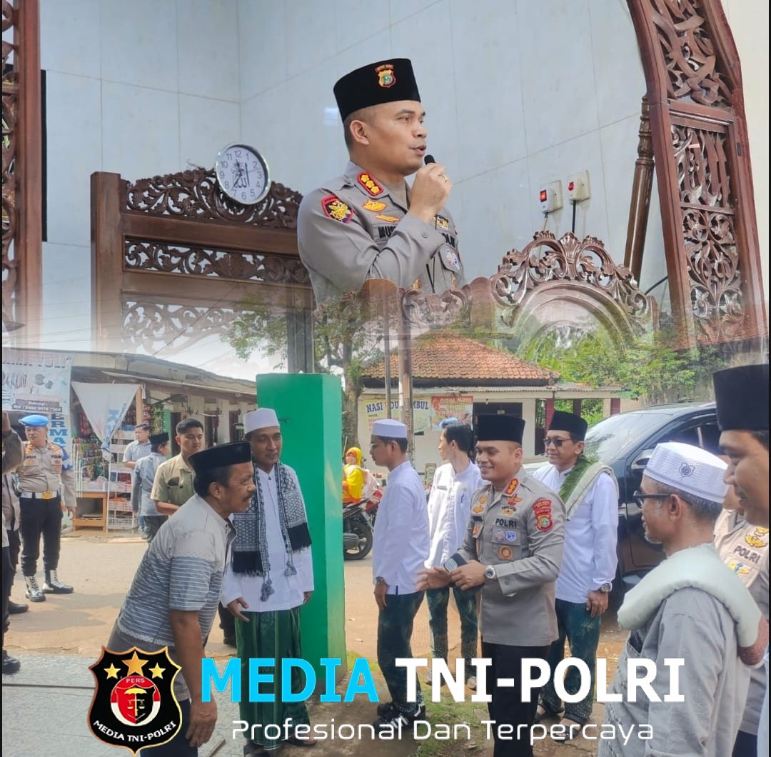 Kapolres Metro Bekasi Gelar Safari Kamtibmas di Masjid Al Hikmah, Cikarang Selatan