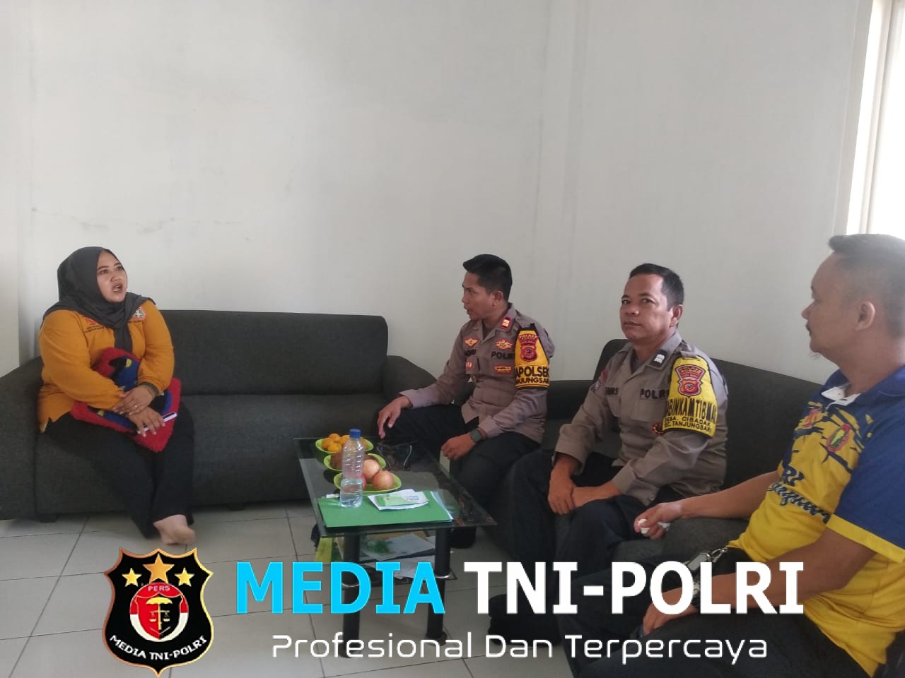 Kapolsek Tanjungsari Sambang Warga Masyarakat Sampaikan Himbauan Kamtibmas