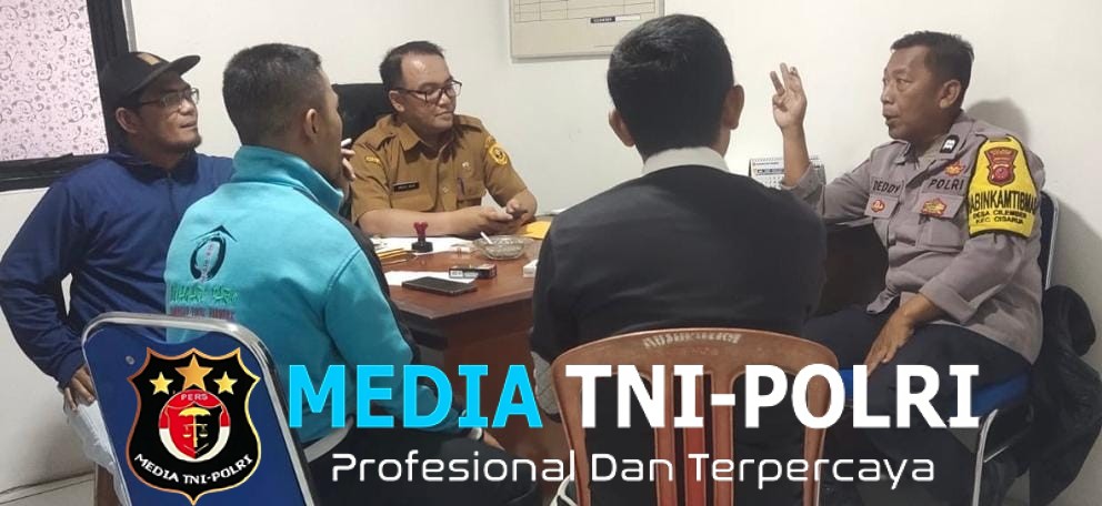 Wujudkan Lingkungan Aman, Bhabinkamtibmas Desa Cilember Aktif Lakukan Sambang