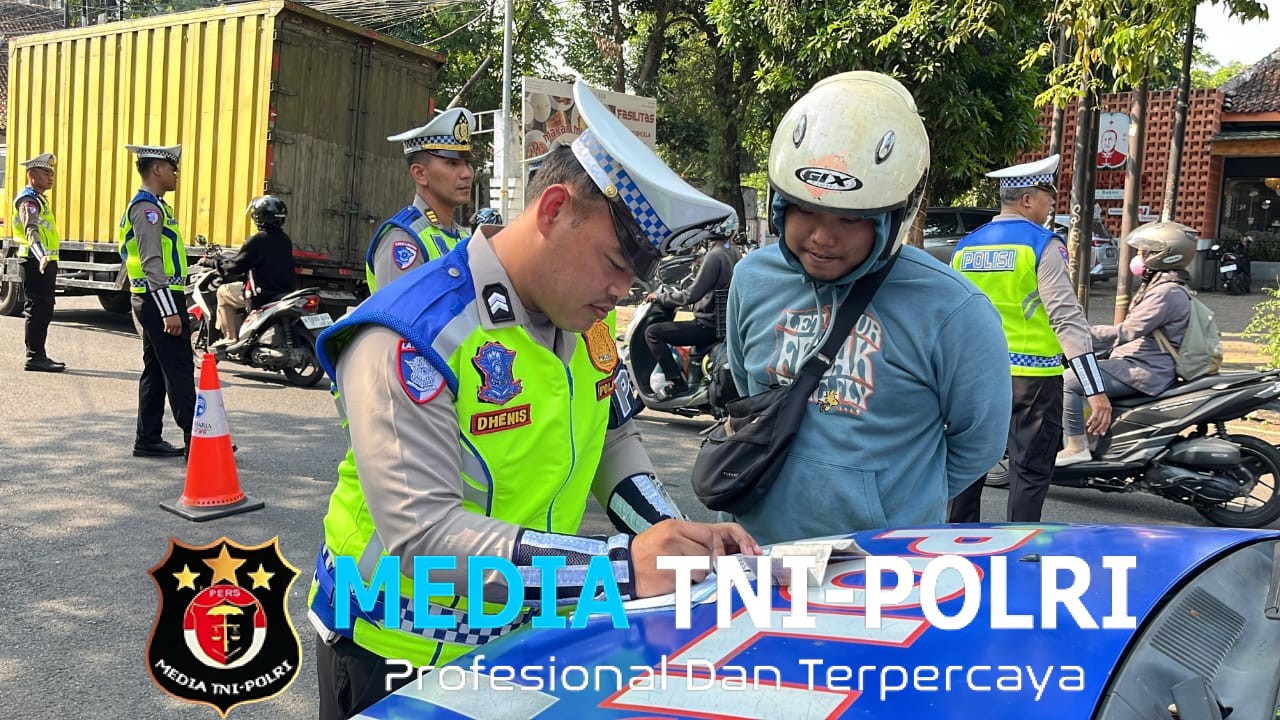 Tidak Semua Pelanggaran Ditilang Selama Ops Patuh Prioritas pada yang  Membahayakan Keselamatan