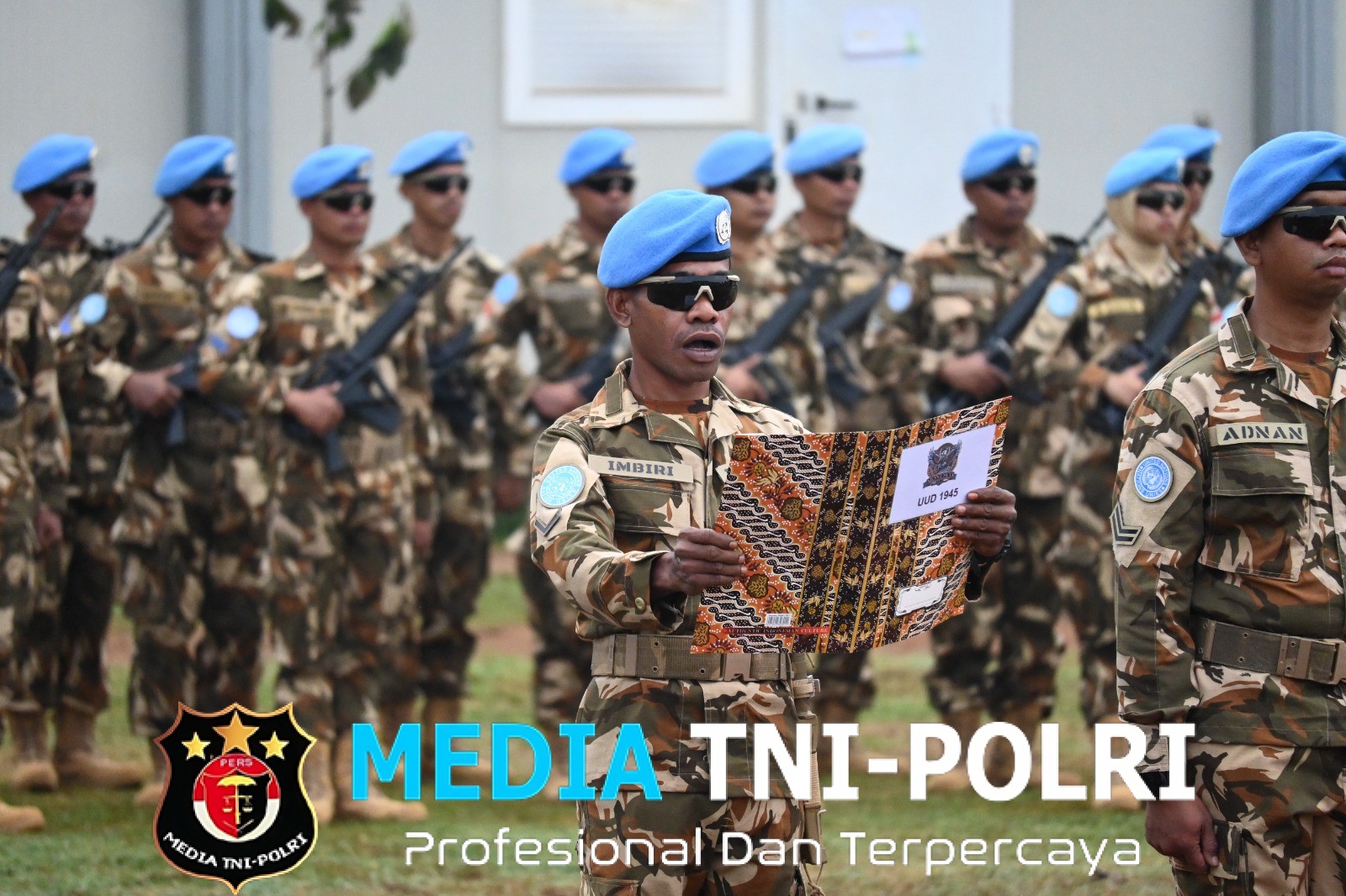 Satgas Kizi TNI Konga XX-V MONUSCO Laksanakan Upacara Tanggal 17 Juli 2025 di Daerah Misi