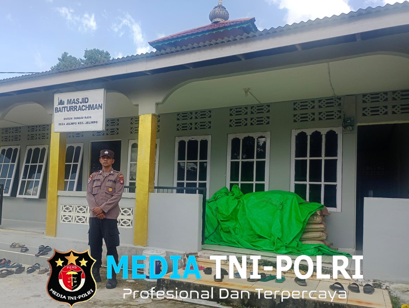 Pengamanan Sholat Jumat Di Masjid At-Taqwa dan Masjid Baiturrachman Aman Kondusif