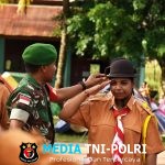 Membentuk Karakter Tangguh Babinsa Latih 324 Siswa Baru SMA Negeri 3 Merauke