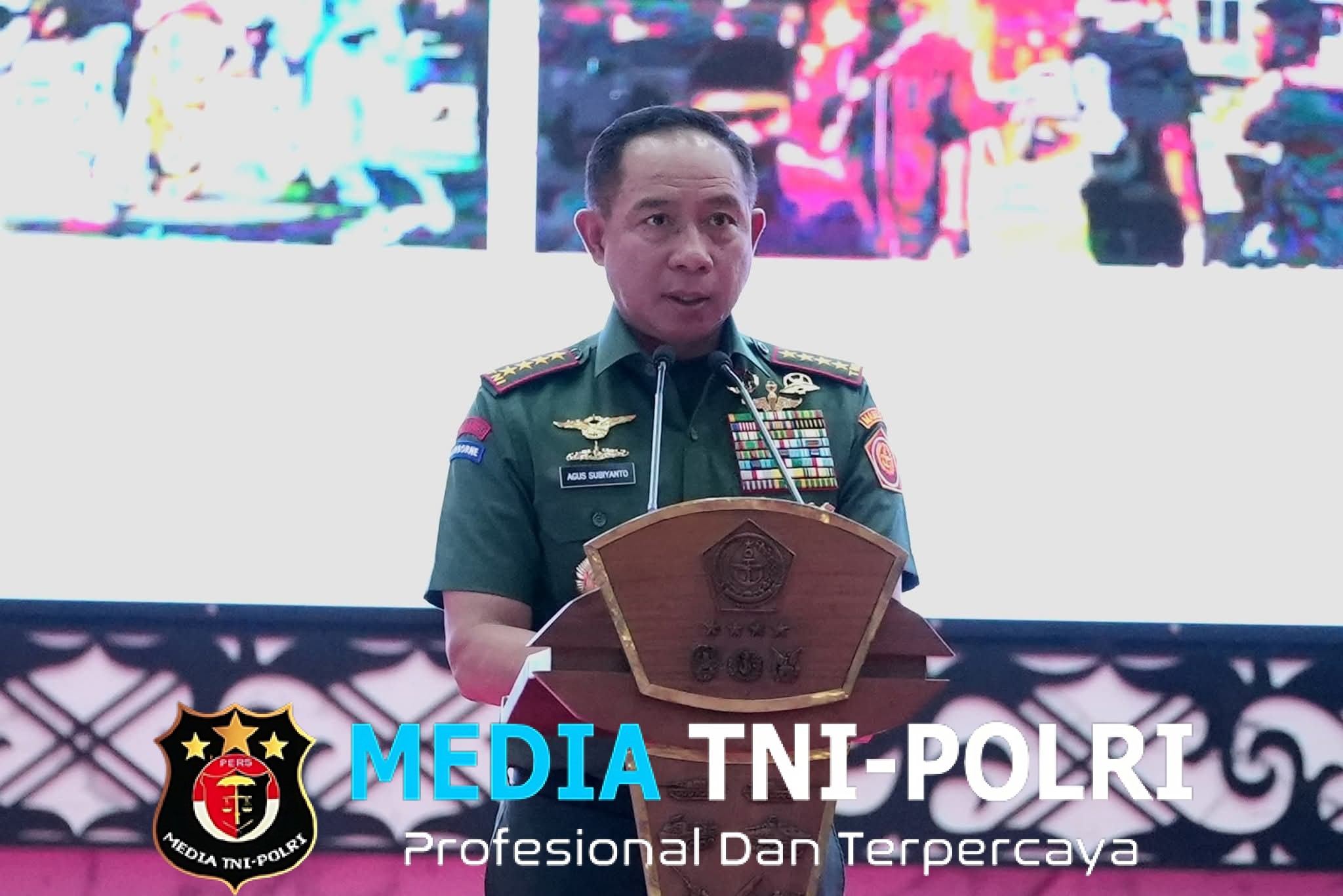 Panglima TNI Ajak Capaja Jadi Agen Perubahan dan Penjaga Nilai Pancasila