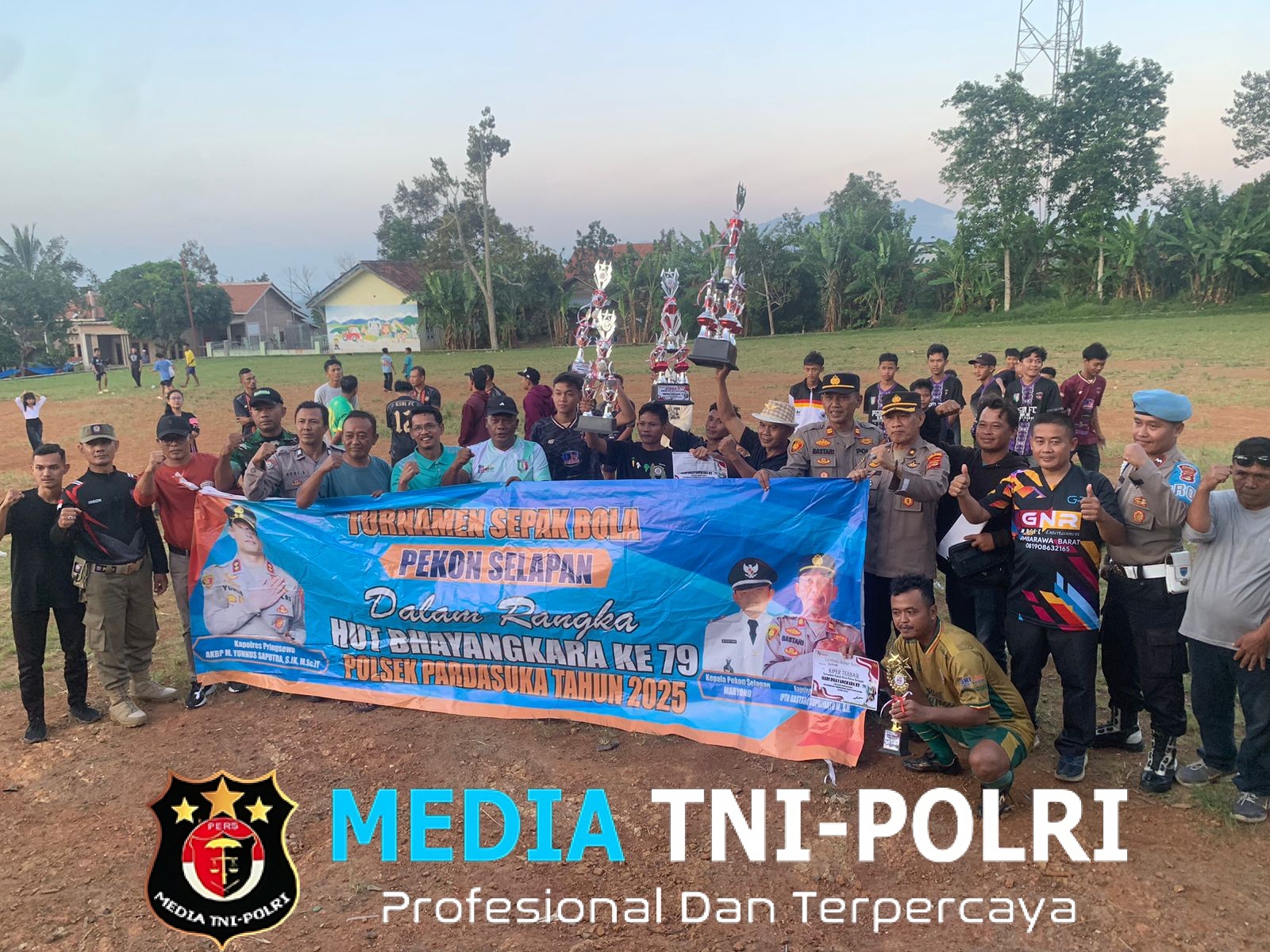 Gol Tunggal Antar Aries Menuju Takhta Juara di Final Turnamen Hari Bhayangkara Ke-79 Di Pardasuka