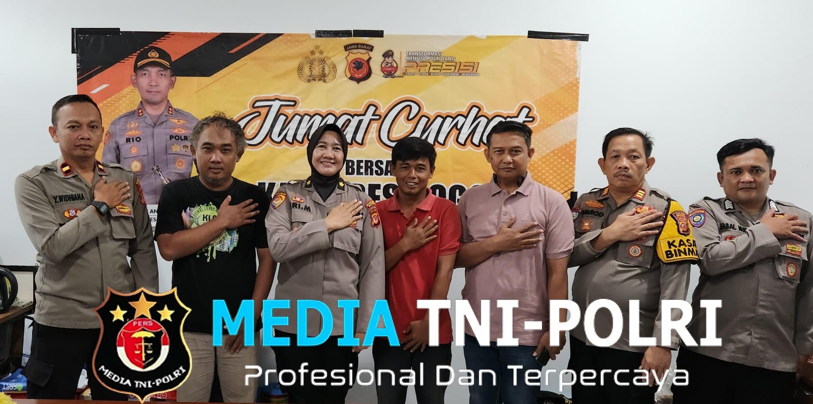 Melalui Jum’at Curhat, Polres Bogor Serap Aspirasi dan Beri Solusi