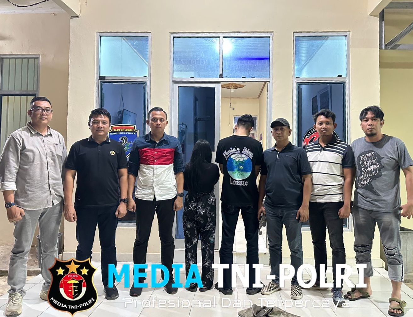 Sat Intelkam Polres Lampung Tengah Bongkar Pesta Narkoba di Kos-Kosan, Dua Sejoli Diamankan!